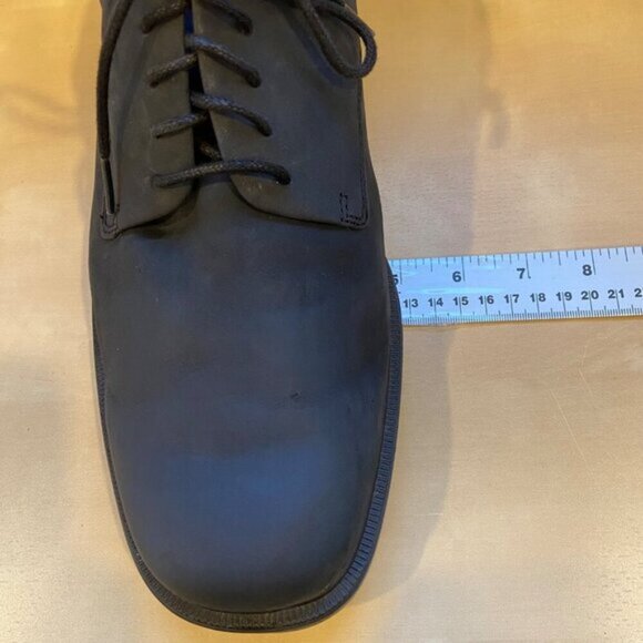 Rockport Men Black Nubuck Leather Oxford Dress Shoes Size 12W formal casual chic - Picture 12 of 13